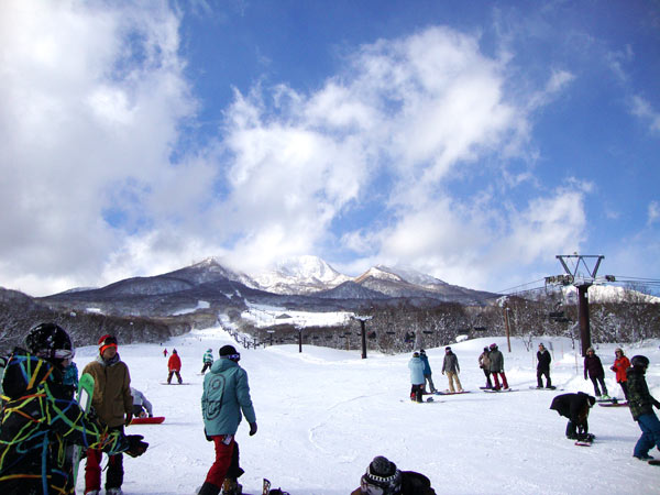 雪質もよくスキーヤーに人気
